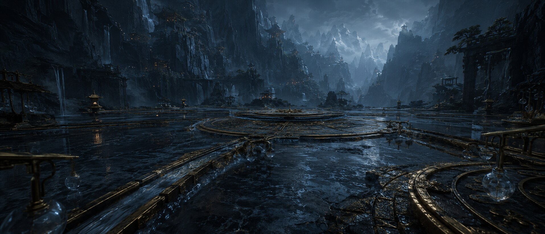 兽山 · 黑镜水庭设定图